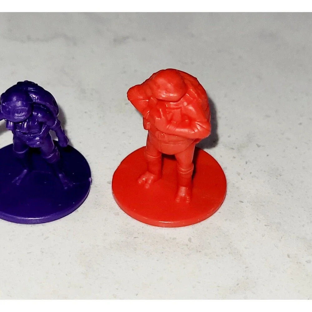 TMNT Monopoly Mutant Mayhem Replacement Movers & Cards & Pizza Pieces
